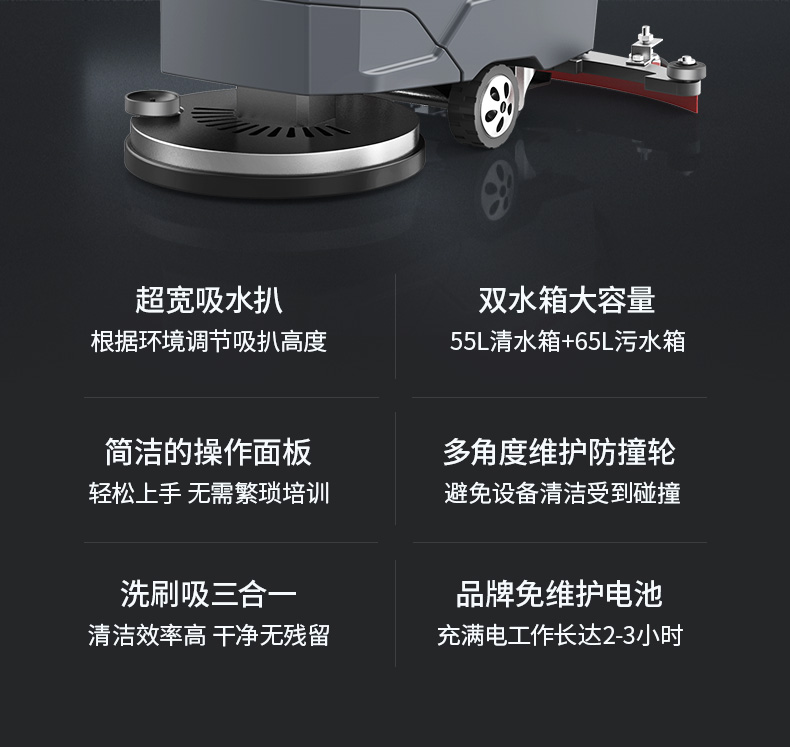 必一运动B-Sports官方网站X4手推式洗地机(图2)